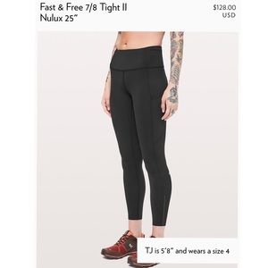Fast and Free 7/8 Tight II Nulux 25”